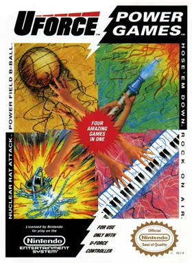 U-Force Power Games (USA) (Proto 1) box cover front